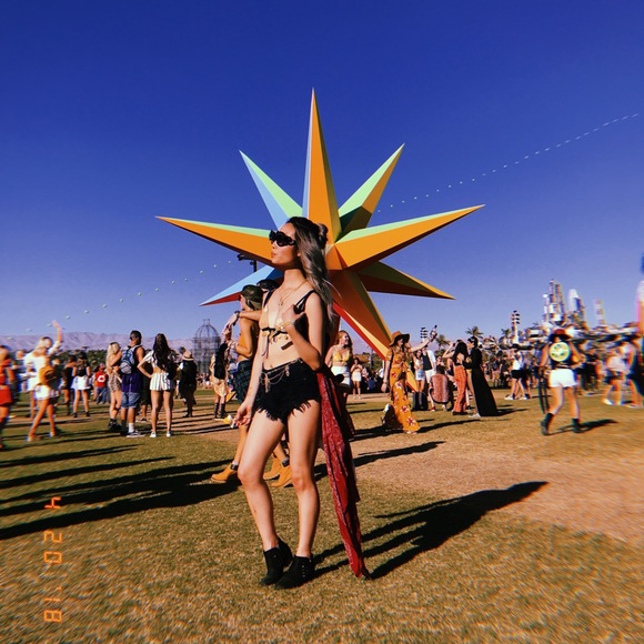 Her Pony the Label festival or rave bralette - Picture 1 of 3